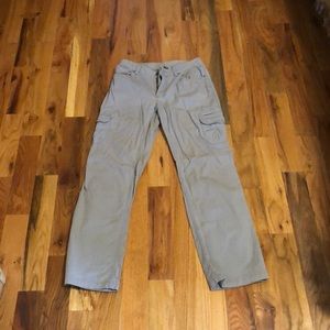 Duluth trading firehouse pants in gray size 4x33